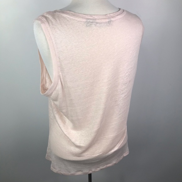 Athleta 100% linen loose fitted sleeveless tank - Picture 6 of 10